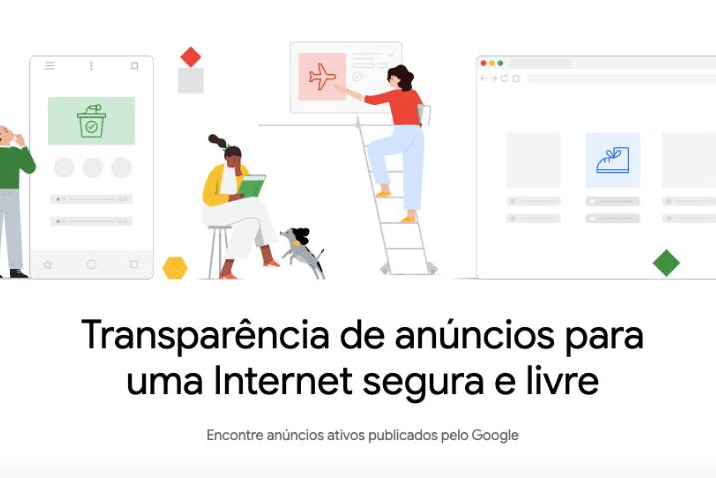 Biblioteca de Anúncios do Google