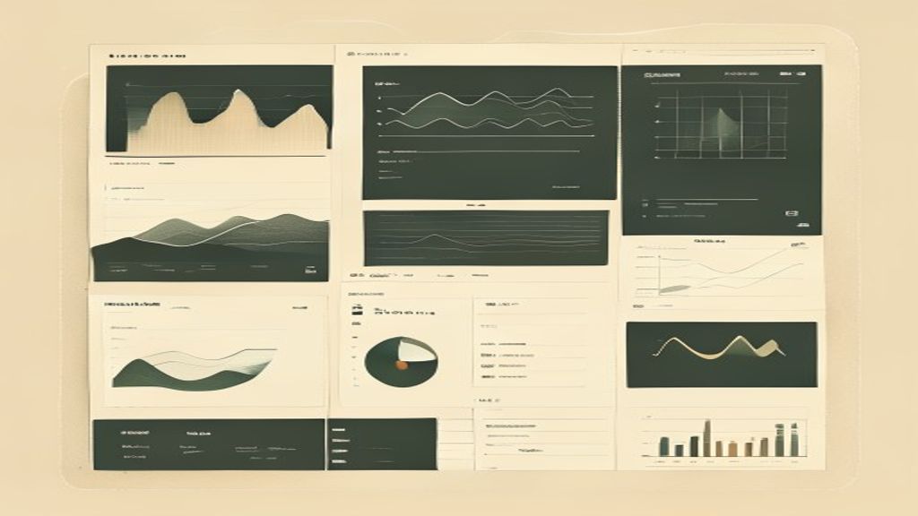 dashboard kpis paid ads google data studio - ilustração editorial