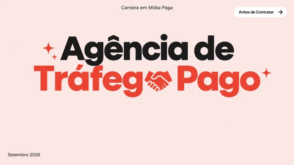 Capa do artigo sobre agência de tráfego pago, quando vale contratar e os sinais de alerta antes de assinar contrato