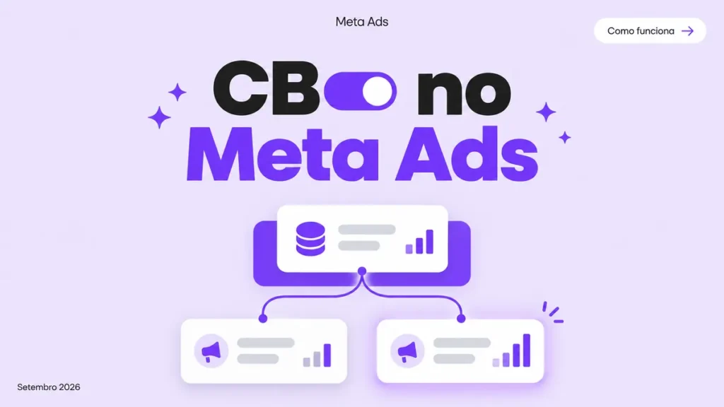 Capa do artigo sobre CBO no Meta Ads, explicando como funciona a otimização de orçamento de campanha