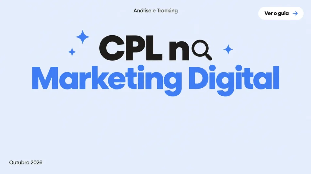 Capa do guia sobre CPL no marketing digital, o que e e como calcular o custo por lead
